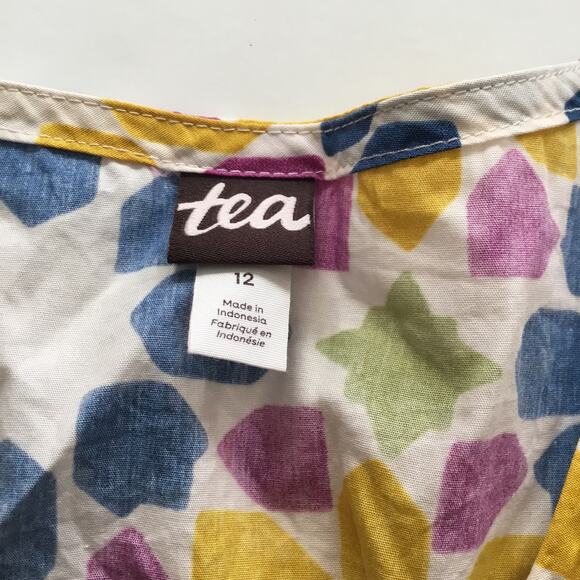 Tea Collection colorful wrap dress - Picture 7 of 7